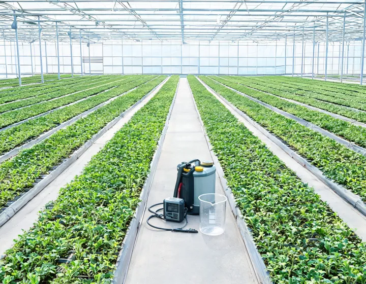 Commercial crop operation planning a portable sprayer requirement